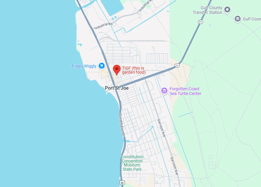 TIGF Location Map